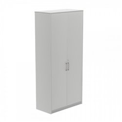 ARMARIO ALTO CON PUERTAS 195X90X45 ESTRUCTURA ALUMINIO/PUERTAS GRIS ROCADA 1104AB02