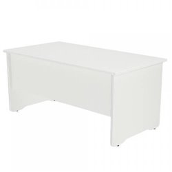 MESA DE OFICINA SERIE WORK 160X80 BLANCO / BLANCO ROCADA 2002AW04