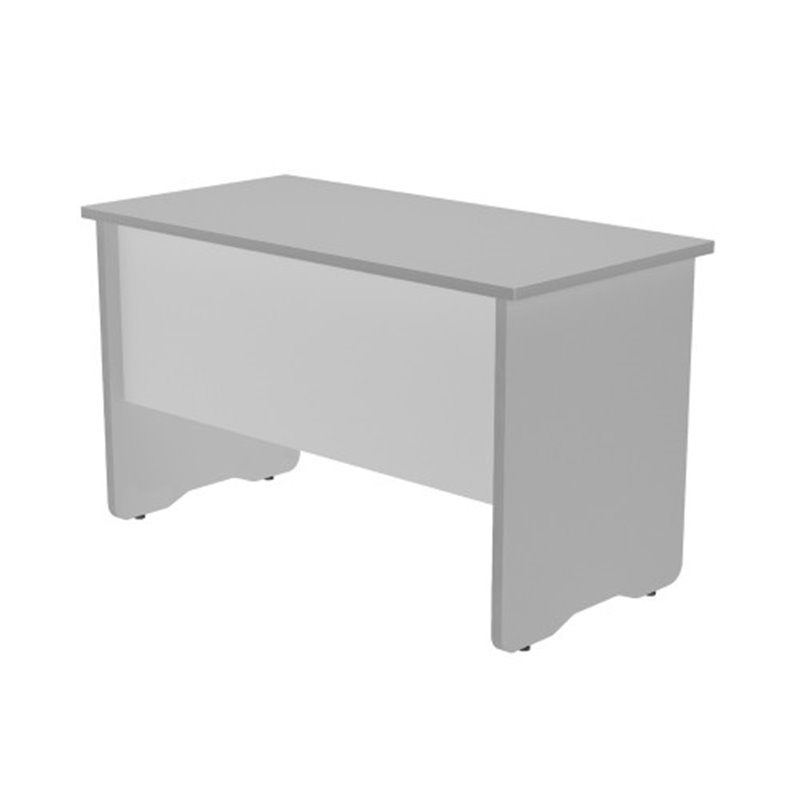 MESA DE OFICINA SERIE WORK 120X60 GRIS / GRIS ROCADA 2000AB02