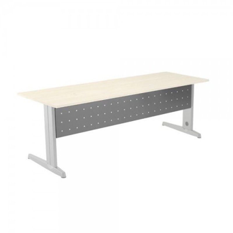 FALDÓN METÁLICO GRIS PARA MESA DE OFICINA SERIE METAL MEDIDA 180 CM. ROCADA 2937