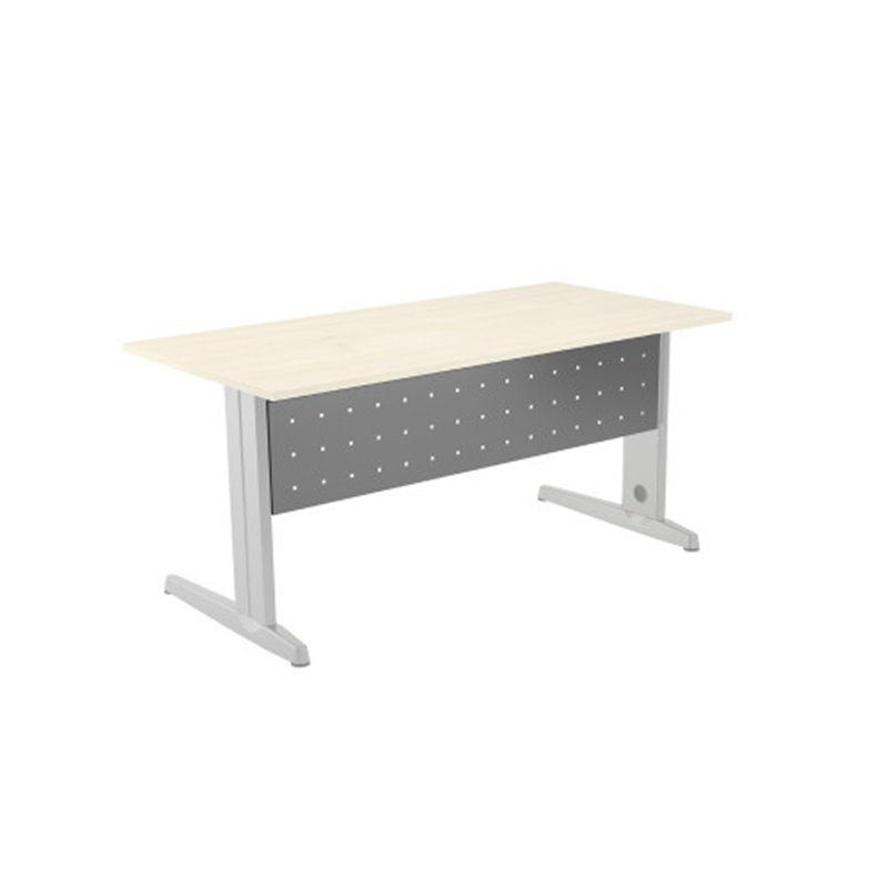 FALDÓN METÁLICO GRIS PARA MESA DE OFICINA SERIE METAL MEDIDA 140 CM. ROCADA 2935