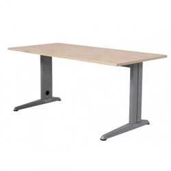 MESA DE OFICINA SERIE METAL 200X80 GRIS / HAYA ROCADA 2004AC01