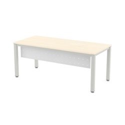 FALDÓN METÁLICO BLANCO PARA MESA DE OFICINA SERIE EXECUTIVE, BLANCA Y TOTAL 180CM. ROCADA 2941W