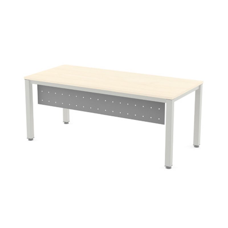 FALDÓN METÁLICO GRIS PARA MESA DE OFICINA SERIE EXECUTIVE, BLANCA Y TOTAL 180CM. ROCADA 2941