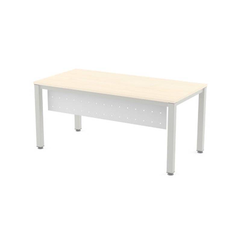 FALDÓN METÁLICO BLANCO PARA MESA DE OFICINA SERIE EXECUTIVE, BLANCA Y TOTAL 160CM. ROCADA 2940W