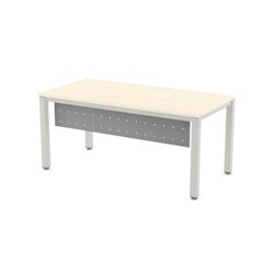 FALDÓN METÁLICO GRIS PARA MESA DE OFICINA SERIE EXECUTIVE, BLANCA Y TOTAL 160CM. ROCADA 2940