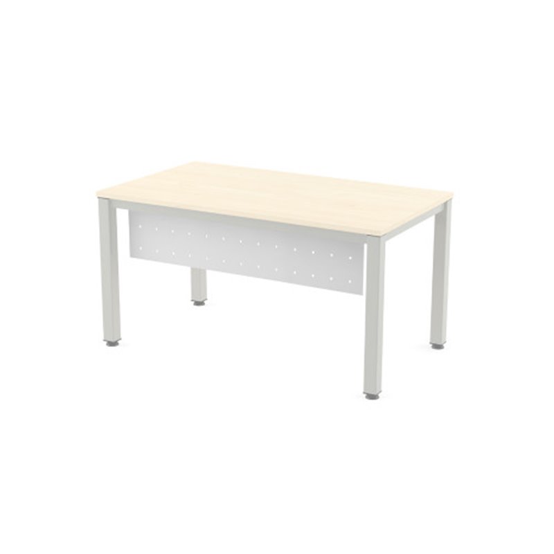 FALDÓN METÁLICO BLANCO PARA MESA DE OFICINA SERIE EXECUTIVE, BLANCA Y TOTAL 140CM. ROCADA 2939W