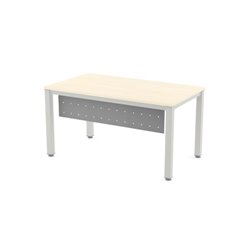 FALDÓN METÁLICO GRIS PARA MESA DE OFICINA SERIE EXECUTIVE, BLANCA Y TOTAL 140CM. ROCADA 2939