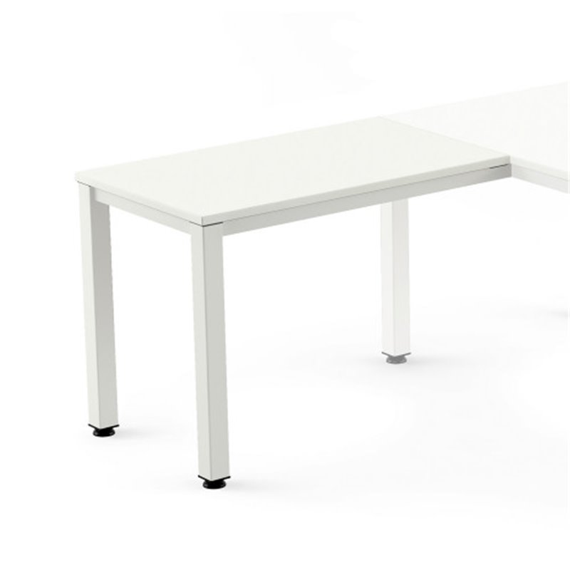 ALA PARA MESA SERIE EXECUTIVE 100X60 BLANCO / BLANCO ROCADA 2107AM04