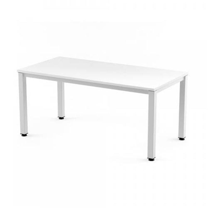 MESA DE OFICINA SERIE EXECUTIVE 120X80 BLANCO/BLANCO ROCADA 2006AM04