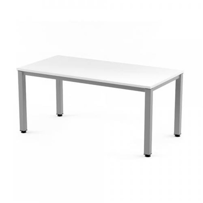 MESA DE OFICINA SERIE EXECUTIVE 120X80 GRIS / BLANCO ROCADA 2006AD04