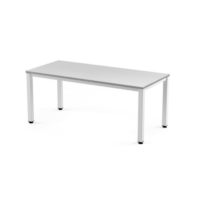 MESA DE OFICINA SERIE EXECUTIVE 200X80 BLANCO/ GRIS ROCADA 2004AM02