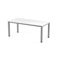 MESA DE OFICINA SERIE EXECUTIVE 200X80 GRIS / BLANCO ROCADA 2004AD04