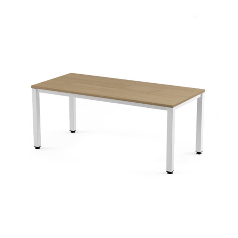 MESA DE OFICINA SERIE EXECUTIVE 180X80 BLANCO/ ROBLE ROCADA 2003AM08