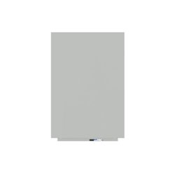 PIZARRA SIN MARCO SKINWHITEBOARD COLOR GRIS LUMINOSO ESCALA DE GRISES. MEDIDA 100X150CM MAGNÉTICA MODULAR ROCADA 6421R-7035