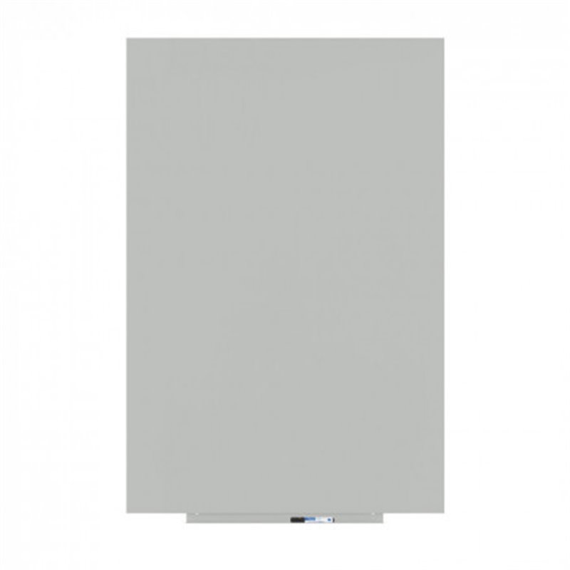 PIZARRA SIN MARCO SKINWHITEBOARD COLOR GRIS CEMENTO ESCALA DE GRISES. MEDIDA 100X150CM MAGNÉTICA MODULAR ROCADA 6421R-7033