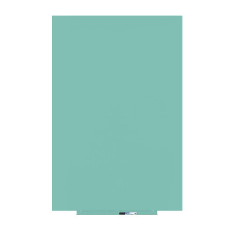 PIZARRA SIN MARCO SKINWHITEBOARD COLOR VERDE LUMINOSO ESCALA DE VERDES. MEDIDA 100X150CM MAGNÉTICA MODULAR ROCADA 6421R-6027