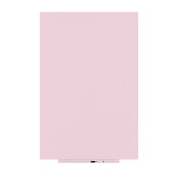 PIZARRA SIN MARCO SKINWHITEBOARD COLOR ROSA. MEDIDA 100X150CM MAGNÉTICA MODULAR ROCADA 6421R-490