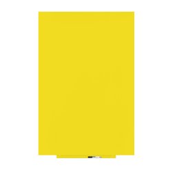 PIZARRA SIN MARCO SKINWHITEBOARD COLOR AMARILLO TRÁFICO ESCALA DE AMARILLOS. MEDIDA 100X150CM MAGNÉTICA MODULAR ROCADA 6421R-102