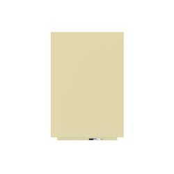 PIZARRA SIN MARCO SKINWHITEBOARD COLOR MARFIL CLARO ESCALA DE AMARILLOS. MEDIDA 100X150CM MAGNÉTICA MODULAR ROCADA 6421R-1015