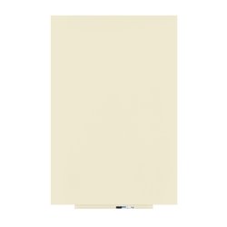 PIZARRA SIN MARCO SKINWHITEBOARD COLOR BLANCO PERLA ESCALA DE AMARILLOS. MEDIDA 100X150CM MAGNÉTICA MODULAR ROCADA 6421R-1013