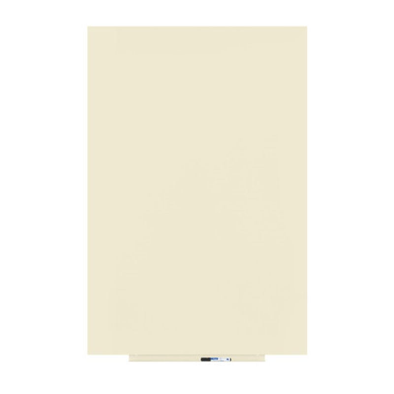 PIZARRA SIN MARCO SKINWHITEBOARD COLOR BLANCO PERLA ESCALA DE AMARILLOS. MEDIDA 100X150CM MAGNÉTICA MODULAR ROCADA 6421R-1013