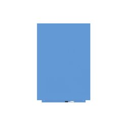 PIZARRA SIN MARCO SKINWHITEBOARD COLOR AZUL LUMINOSO ESCALA DE AZULES. MEDIDA 75X115CM MAGNÉTICA MODULAR ROCADA 6420R-630