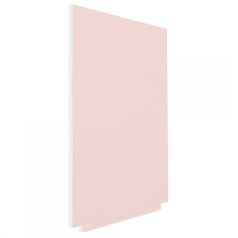 PIZARRA SIN MARCO SKINWHITEBOARD COLOR ROSA. MEDIDA 75X115CM MAGNÉTICA MODULAR ROCADA 6420R-490