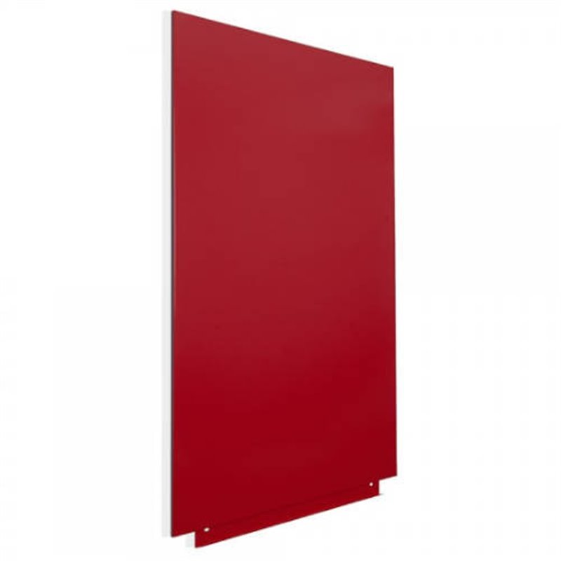 PIZARRA SIN MARCO SKINWHITEBOARD COLOR ROJO CARMÍN ESCALA DE ROJOS. MEDIDA 75X115CM MAGNÉTICA MODULAR ROCADA 6420R-3002