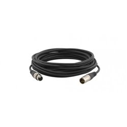 Kramer Electronics C-XLQM/XLQF-15 cable de audio 4,6 m XLR (3-pin) Negro