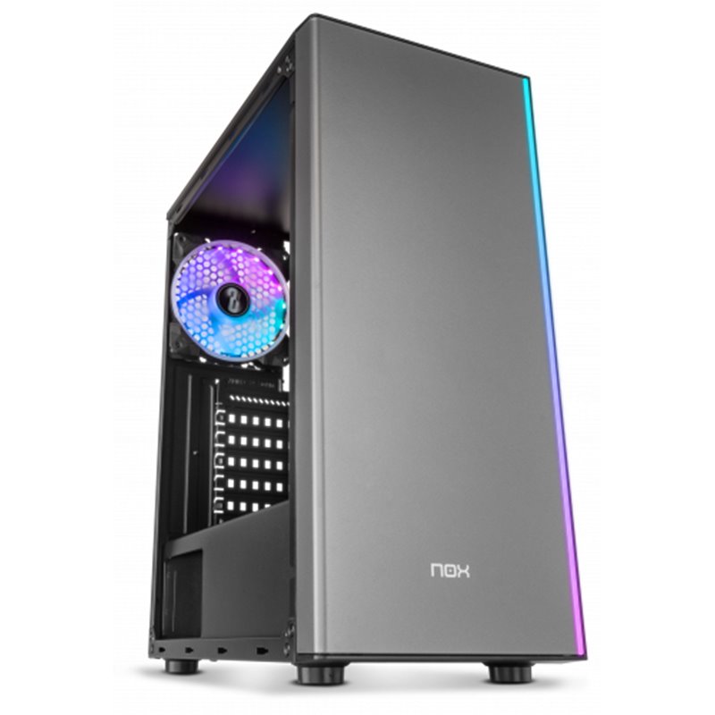 NOX Infinity Omega RGB Midi Tower Negro