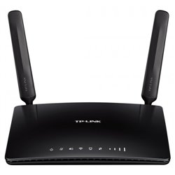 TP-LINK TL-MR6400 router inalámbrico Banda única (2,4 GHz) Ethernet rápido 3G 4G Negro