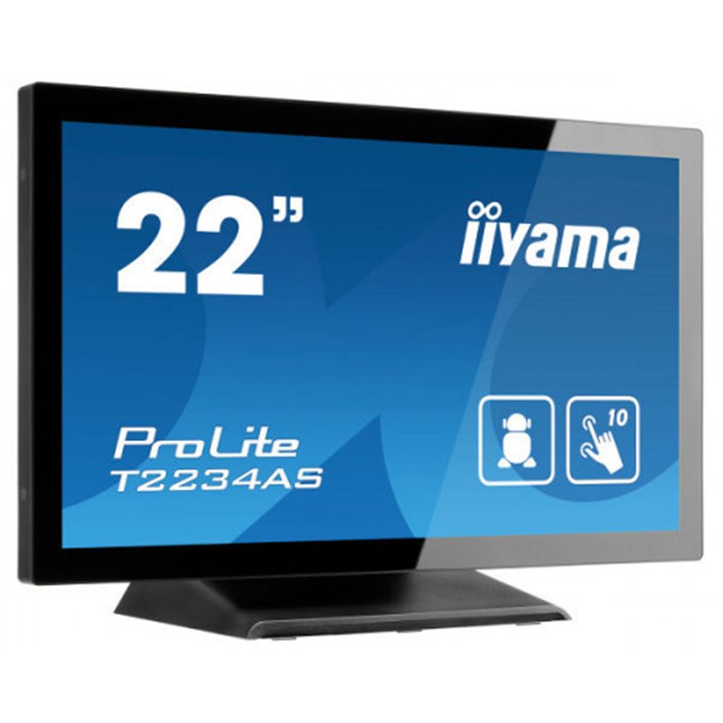 PANEL-PC IIYAMA 22" PROLITE T2234AS-B1, TACTIL, 1920 x 1080, HDMI, TECN. PCAP DE 10 PUNTOS, ANDROID