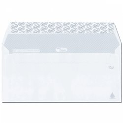 CAJA 500 SOBRES AMERICANO (115X225) OFFSET BLANCO 90 GRS. OPENSAM AUTOADHESIVO CON TIRA DE SILICONA SAM 247684