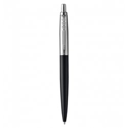 BOLÍGRAFO JOTTER XL RICHMOND NEGRO MATE RIBETE DE COLOR CROMO PLUMÍN MEDIO TINTA AZUL PARKER 2068358