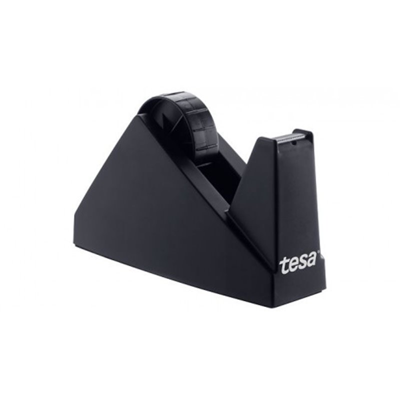 DISPENSADOR SOBREMESA EASY CUT ECONOMY PARA ROOLLOS DE 66M. NEGRO TESA 57431-00000-02