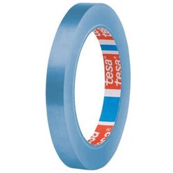 CINTA DE EMBALAJE EN PVC DE COLORES 12MM.X66M. AZUL TESA 62204-00008-00