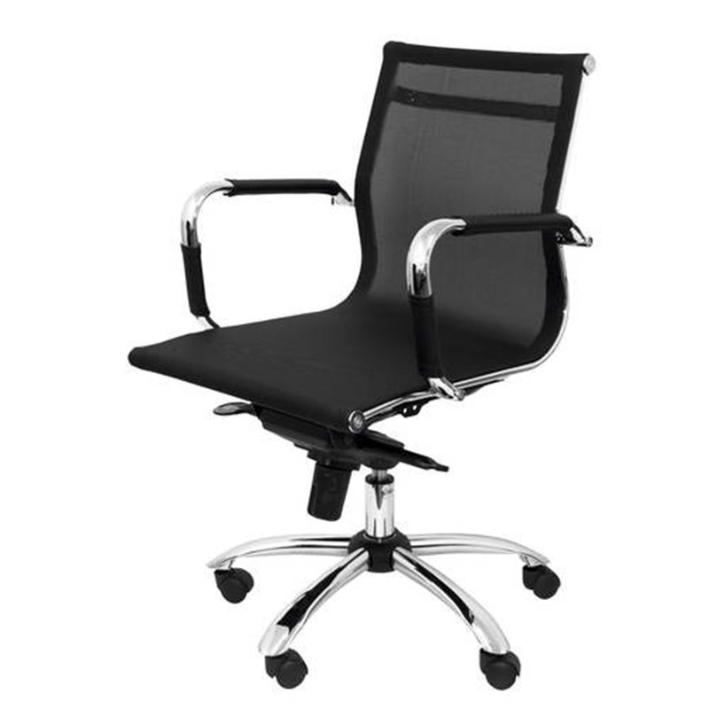 SILLÓN MODELO BARRAX SIMIL PIEL NEGRO PIQUERAS Y CRESPO 204CBNE