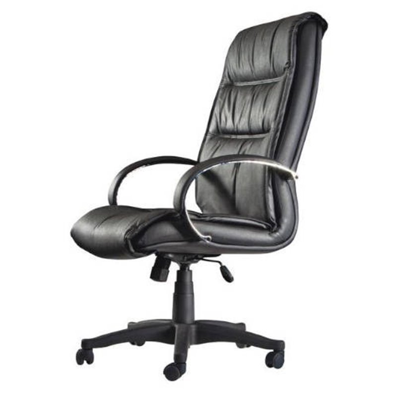 SILLON MODELO SALINAS RESPALDO ALTO NEGRO PIQUERAS Y CRESPO 264SPNE