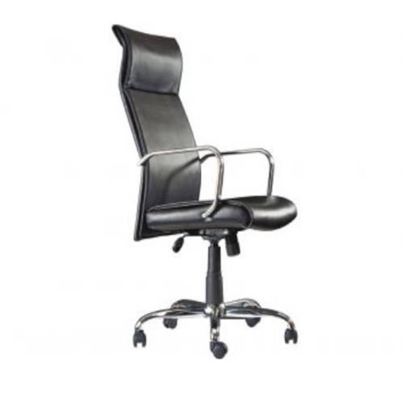 SILLÓN DIRECCIÓN MODELO CARCELÉN PIEL NEGRO PIQUERAS Y CRESPO 260SPNE