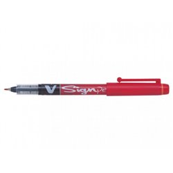 ROTULADOR VSIGNPEN PUNTA FIBRA ROJO PILOT SW-VSP-R