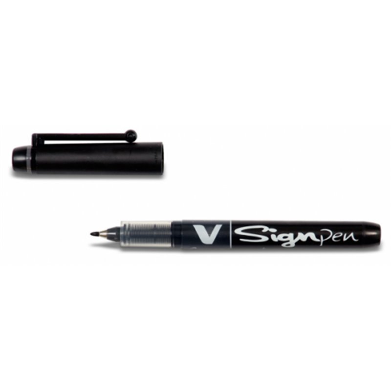 ROTULADOR VSIGNPEN PUNTA FIBRA NEGRO PILOT SW-VSP-B