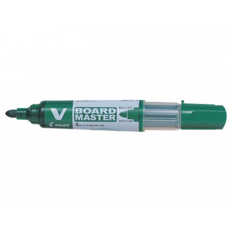 ROTULADOR PIZARRA VBOARD 1.8 PUNTA FIBRA VERDE PILOT WBMA-VBM-M-G-BG