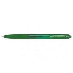 BOLÍGRAFO SUPER G VERDE PILOT BPGG-8R-M-G