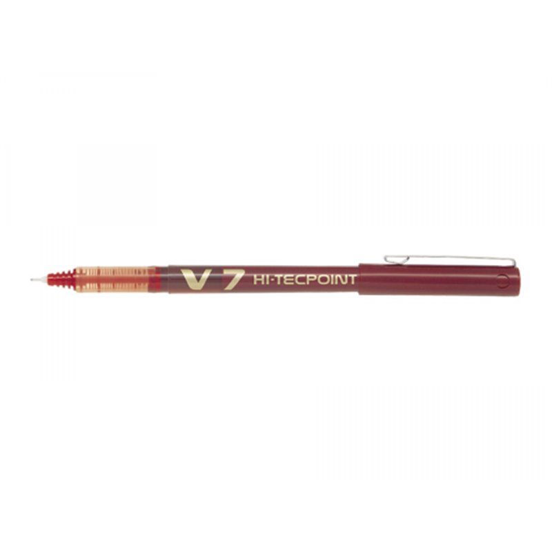 BOLIGRAFO ROLLER TINTA LIQUIDA V7 ROJO PILOT BX-V7-R