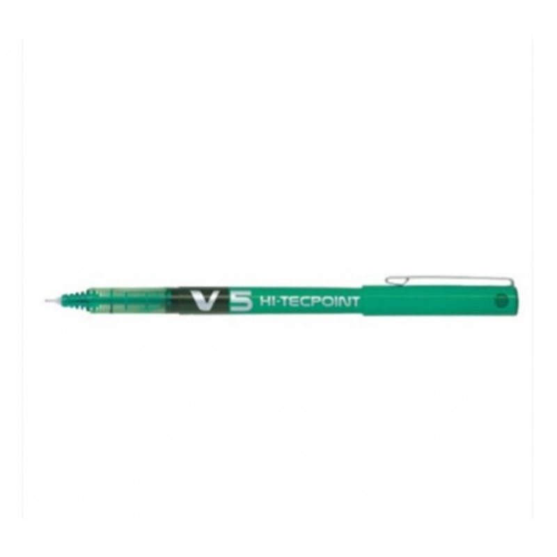 BOLIGRAFO ROLLER TINTA LIQUIDA V5 VERDE PILOT BX-V5-G