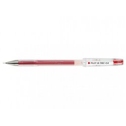 BOLIGRAFO ROLLER G-TEC-C4 BK 0,3 MM ROJO PILOT BL-GC4-R