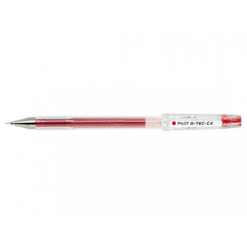 BOLIGRAFO ROLLER G-TEC-C4 BK 0,3 MM ROJO PILOT BL-GC4-R