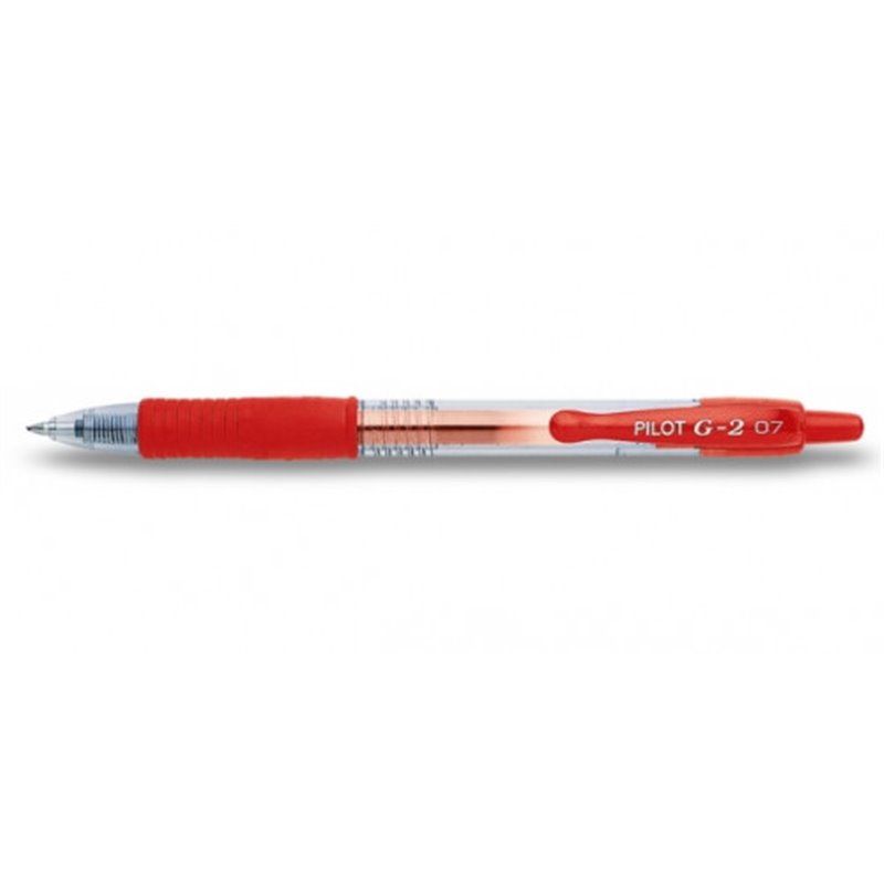 BOLIGRAFO ROLLER GEL RETRAC.G-2 ROJO PILOT BL-G2-7-R