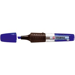 MARCADOR FLUORESCENTE LUMINATOR TRAZO 2/5MM. AZUL STABILO 71/41